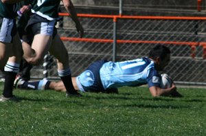 MAtraville score a try against De La Bankstown earlier this year (Photo : ourfooty media)