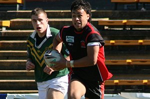 Levi Dodd flies down the wing - Arrive alive Cup - Endeavour Vs Farrer (Photo : ourfooty media)