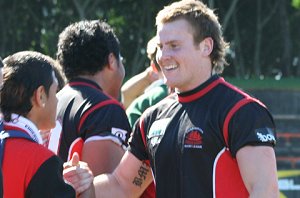 Blake Williamson is wrappe with the boys win - (Photo : ourfooty media)
