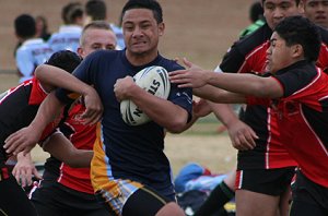 Endeavour SHS Vs Westfields SHS under 15's in this years NSWRL All Schools Knockouts (Photo : ourfooty media)