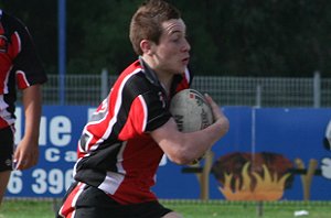 Matthew Bateman on the burst - Westfields Vs Endeavour '08 Buckley Shield (photos : ourfooty media)