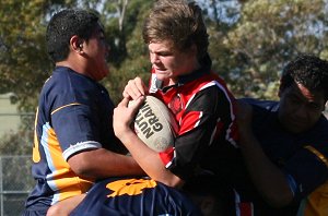 BUCKLEY SHIELD - Endeavour SHS v Westfields SHS aCTioN (Photo's : ourfooty media)