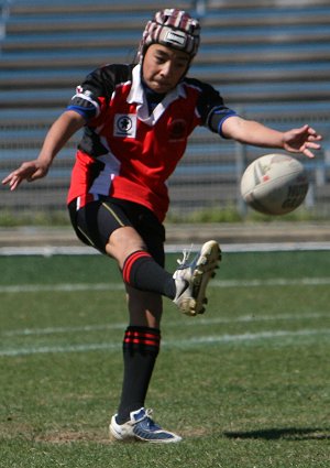 Michael Buettner Shield '09 Grand Final Westfields SHS v Endeavour SHS action (Photo : ourfootymedia)