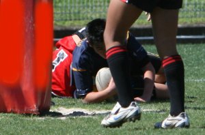 Michael Buettner Shield '09 Grand Final Westfields SHS v Endeavour SHS action (Photo : ourfootymedia)