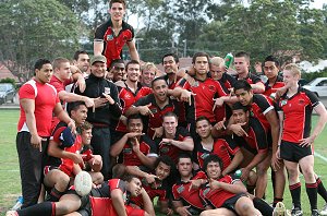 Endeavour SHS into 2009 NSWCHS University Shield Grand Final (Photo : ourfootymedia)