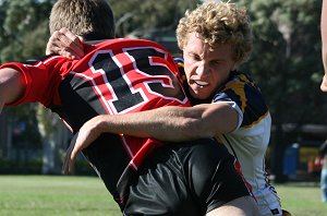 UNI SHIELD - Endeavour SHS v Westfields SHS aCTioN (Photo's : ourfooty media)