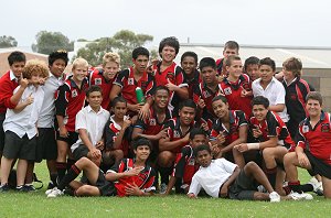 Endeavour SHS Buckley Shield team photo (Photo : ourfootymedia)
