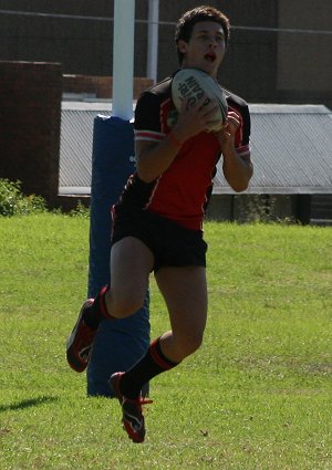 Endeavour SHS v Chilfey College, NSW CHS St. Marys Cup action (Photo's : ourfootymedia)