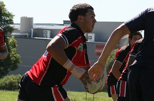 Endeavour SHS v Chilfey College, NSW CHS St. Marys Cup action (Photo's : ourfootymedia)