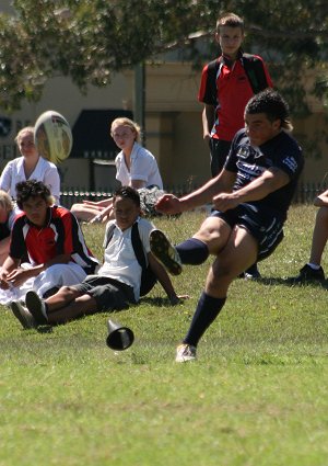 Endeavour SHS v Chilfey College, NSW CHS St. Marys Cup action (Photo's : ourfootymedia)
