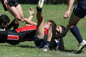 Endeavour SHS v Chilfey College, NSW CHS St. Marys Cup action (Photo's : ourfootymedia)