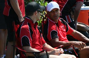 Dave Howlett & Jeff Hardy - Endeavour SHS v Chilfey College, NSW CHS St. Marys Cup action (Photo's : ourfootymedia)