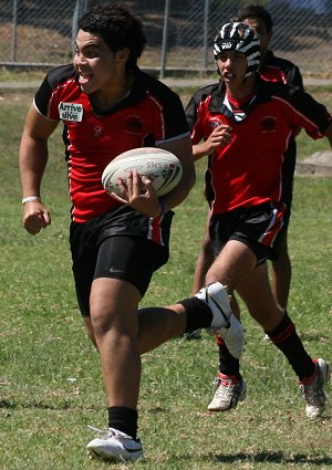 Endeavour SHS v Chilfey College, NSW CHS St. Marys Cup action (Photo's : ourfootymedia)