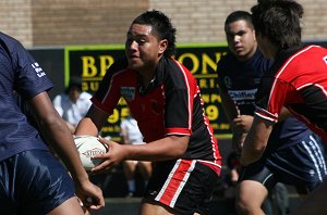 Endeavour SHS v Chilfey College, NSW CHS St. Marys Cup action (Photo's : ourfootymedia)