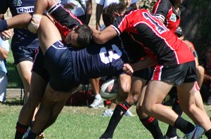Endeavour SHS v Chilfey College, NSW CHS St. Marys Cup action (Photo's : ourfootymedia)
