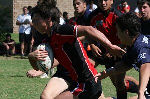 Endeavour SHS v Chilfey College, NSW CHS St. Marys Cup action (Photo's : ourfootymedia)