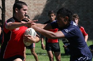 Endeavour SHS v Chilfey College, NSW CHS St. Marys Cup action (Photo's : ourfootymedia)