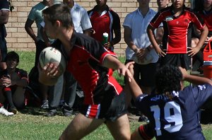 Endeavour SHS v Chilfey College, NSW CHS St. Marys Cup action (Photo's : ourfootymedia)