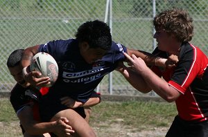 Endeavour SHS v Chilfey College, NSW CHS St. Marys Cup action (Photo's : ourfootymedia)