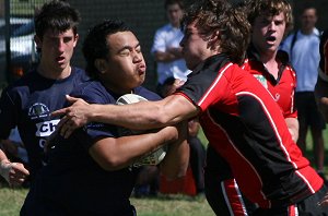 Endeavour SHS v Chilfey College, NSW CHS St. Marys Cup action (Photo's : ourfootymedia)