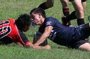Endeavour SHS v Chilfey College, NSW CHS St. Marys Cup action (Photo's : ourfootymedia)