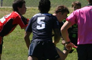 Endeavour SHS v Chilfey College, NSW CHS St. Marys Cup action (Photo's : ourfootymedia)