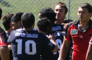 Endeavour SHS v Chilfey College, NSW CHS St. Marys Cup action (Photo's : ourfootymedia)