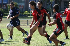 Endeavour SHS v Chilfey College, NSW CHS St. Marys Cup action (Photo's : ourfootymedia)