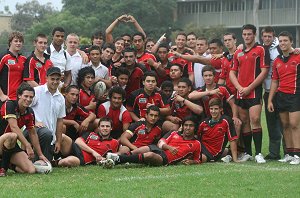 Endeavour SHS University Shield team photo (Photo : ourfootymedia)