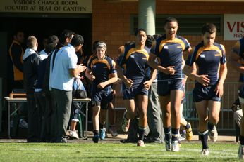 WESTFIELDS Sports High School v ENDEAVOUR Sports High School NSWCHS Buckley Shield Match (Photo : OurFootyMedia)