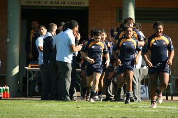 WESTFIELDS Sports High School v ENDEAVOUR Sports High School NSWCHS Buckley Shield Match (Photo : OurFootyMedia)