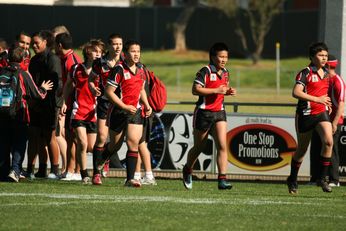 WESTFIELDS Sports High School v ENDEAVOUR Sports High School NSWCHS Buckley Shield Match (Photo : OurFootyMedia)