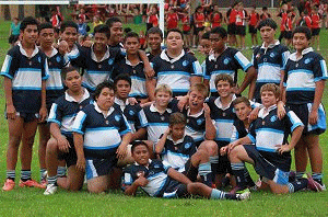 Endeavour SHS u13's & Opens with Hunter SHS opens & the Matraville SHS u13s (Photo's : OurFootyMedia) 