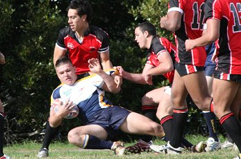 Westfields Sports forward dragged into touch