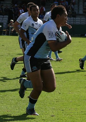 Cronulla Sharks v Canterbury Bulldogs SG Ball 1/4 Final Action (Photo : ourfootymedia)