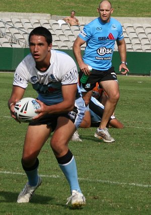 Cronulla Sharks v Canterbury Bulldogs SG Ball WEEK 1 Final Action (Photo : ourfootymedia)