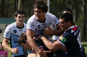 Sydney ROOSTERS v Cronulla SHARKS SG Ball 1/4 FINAL action (Photo's : ourfootymedia)