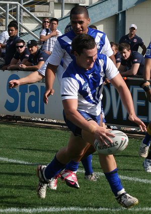 Gerard McCallum Parramatta EELS v Canterbury BULLDOGS SG Ball finals action (Photo's : ourfootymedia)