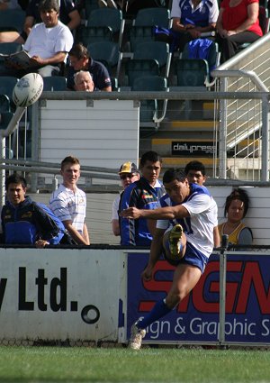 Gerard McCallum Parramatta EELS v Canterbury BULLDOGS SG Ball finals action (Photo's : ourfootymedia)