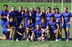 Newcastle KNIGHTS SG Ball Team Photo (Photo's : Steve Montgomery / OurFootyTeam.com)