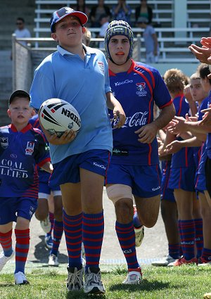 Rooster v Knights, rnd 2 SG Ball action (Photo's : ourfootymedia)