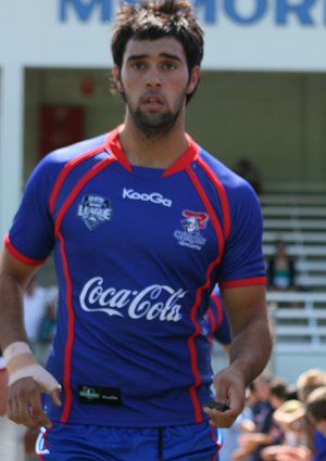 Rooster v Knights, rnd 2 SG Ball action (Photo's : ourfootymedia)