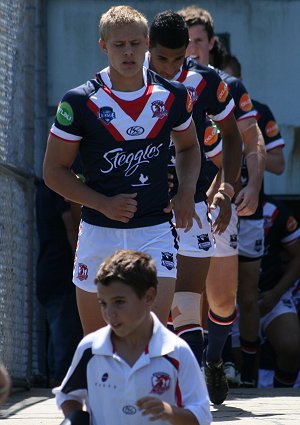 Rooster v Knights, rnd 2 SG Ball action (Photo's : ourfootymedia)