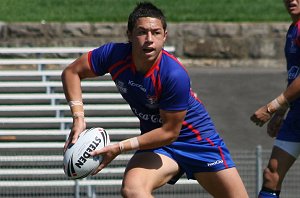 Roosters v Knights, rnd 2 SG Ball action (Photo's : ourfootymedia)