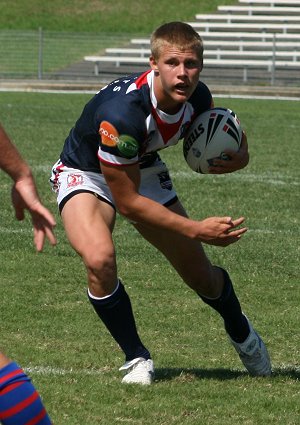 Roosters v Knights, rnd 2 SG Ball action (Photo's : ourfootymedia)
