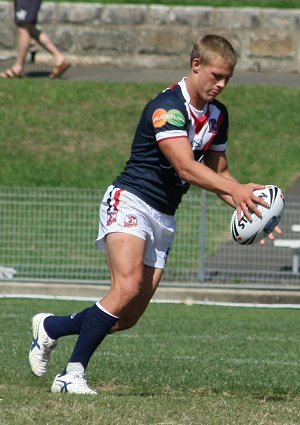 Roosters v Knights, rnd 2 SG Ball action (Photo's : ourfootymedia)