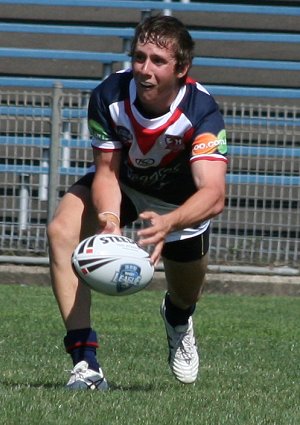 Roosters v Knights, rnd 2 SG Ball action (Photo's : ourfootymedia)