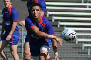 Roosters v Knights, rnd 2 SG Ball action (Photo's : ourfootymedia)