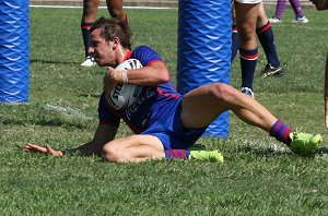 Roosters v Knights, rnd 2 SG Ball action (Photo's : ourfootymedia)