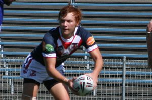 Roosters v Knights, rnd 2 SG Ball action (Photo's : ourfootymedia)